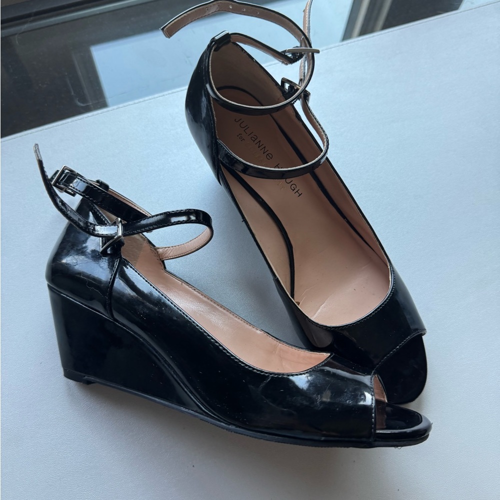 Black Patent Leather Heels